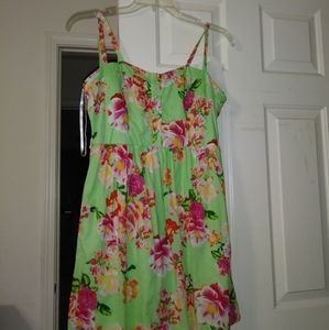 Floral sun dress